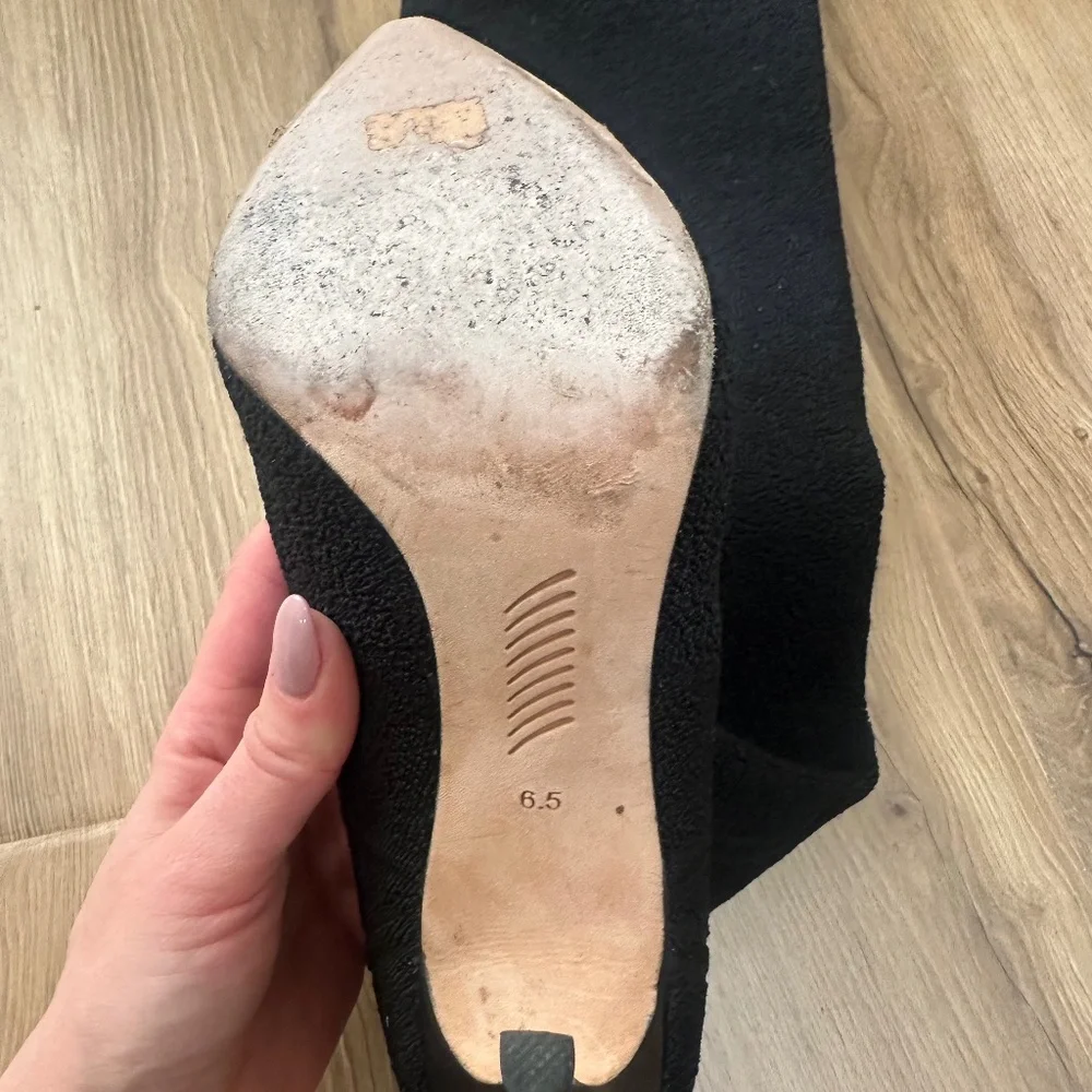 PAIGE Jessamine Over the Knee Stretch Knit Boot | Size 6.5 - Picture 9 of 11